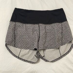Lululemon high waist speed shorts